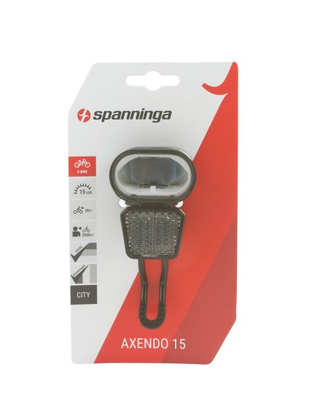 Spanninga koplamp Axendo 15 XE 6-12v E-bike
