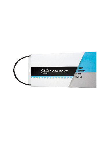Gates CDC belt Carbon Drive 122 tands zwart