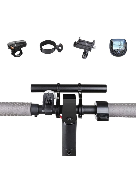 PRO-mounts e-step stuurverlenger groot zwart