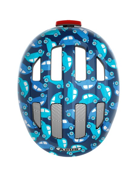 Abus helm Smiley 3.0 LED blue car S 45-50cm