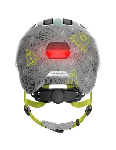 Abus helm Smiley 3.0 LED grey space M 50-55cm