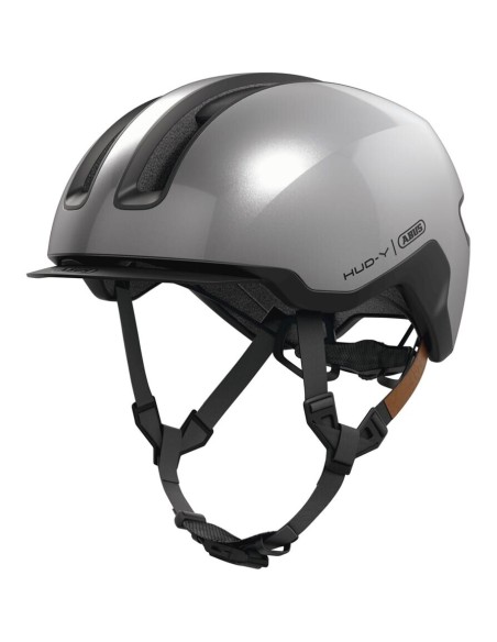 Abus helm HUD-Y gleam silver L 57-61cm