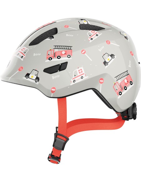 Abus helm Smiley 3.0 grey rescue M 50-55cm
