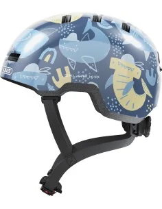 Abus helm Skurb Kid blue sharks M 50-55cm
