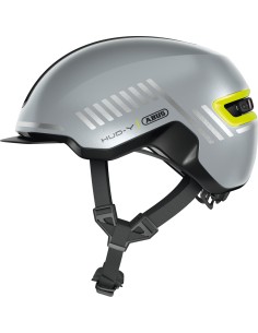 Abus helm HUD-Y signal silver M 54-58cm