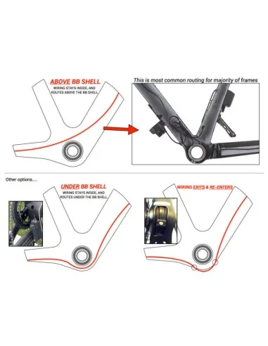 Praxis trapas adapter M24 Shimano OSBB Road 68mm