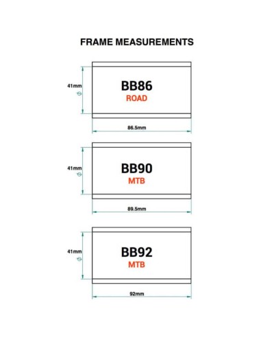 Praxis trapas adapter M24 Sram GPX BB86 BB90 BB92 Road/MTB