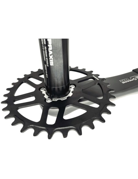 Praxis kettingblad 1x MTB DM 34T 3mm-offset 10/11/12sp