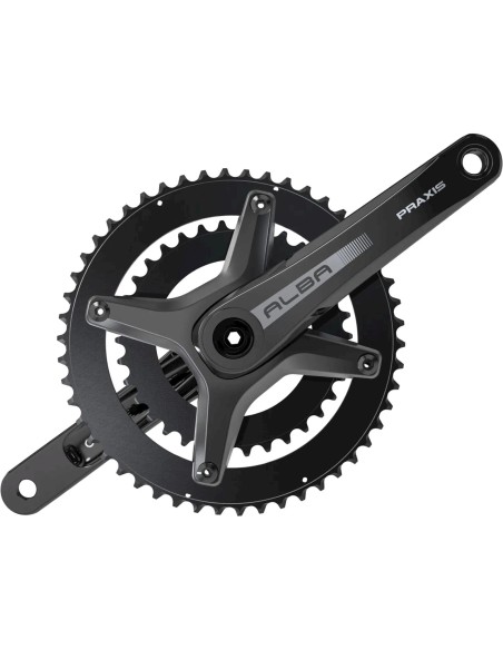 Praxis crankstel Alba M30 DM 165mm 50/34T LT2 10/11/12sp