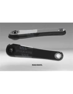 Praxis crankstel E-race carbon Etor spline 165mm (Fazua R60