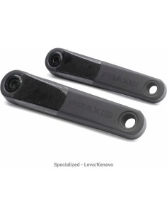 Praxis crankstel E-bike SBC alloy Specialized Isis 160mm