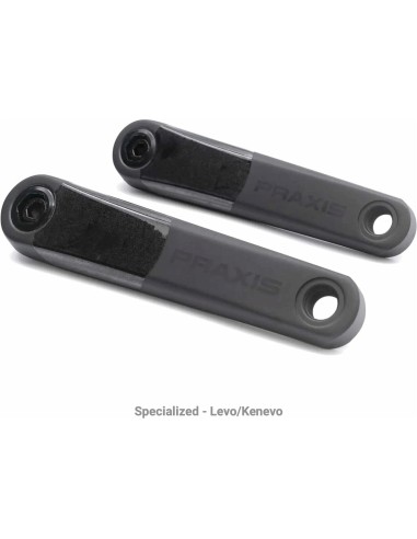 Praxis crankstel E-bike SBC alloy Specialized Isis 160mm