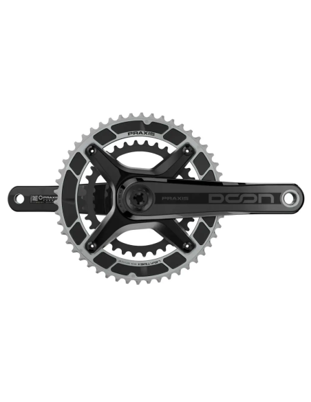 Praxis crankstel Doon carbon M30-Thru 172,5mm 50/34T