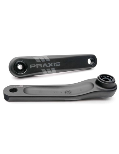 Praxis crankstel E-bike type 1 aluminium Isis 150mm