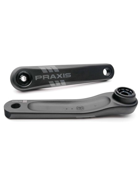 Praxis crankstel E-bike type 1 aluminium Isis 150mm