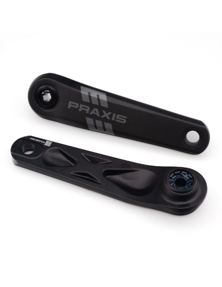 Praxis crankstel E-bike type 2 aluminium Isis 150mm