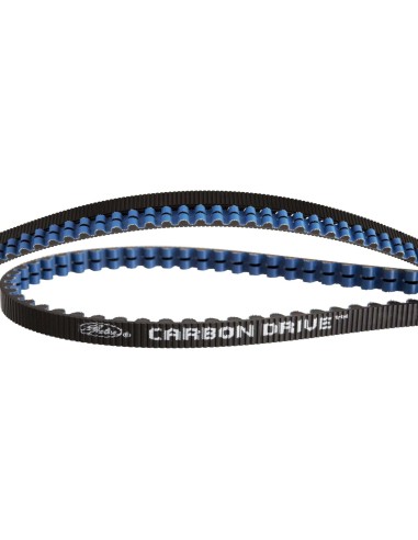 Gates CDX belt Carbon Drive 120 tands zwart/blauw