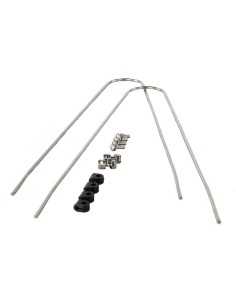 Mirage spatbord draadstang set RVS pad 55mm universeel