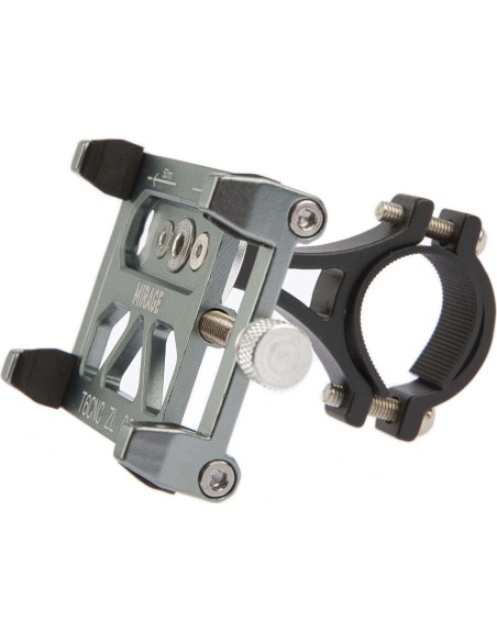 Mirage telefoonhouder alu m/bracket gun metal