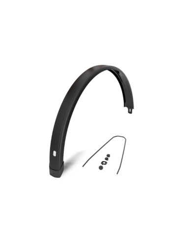 EF spatbord achter Tempo Square 28 inch 58mm zwart