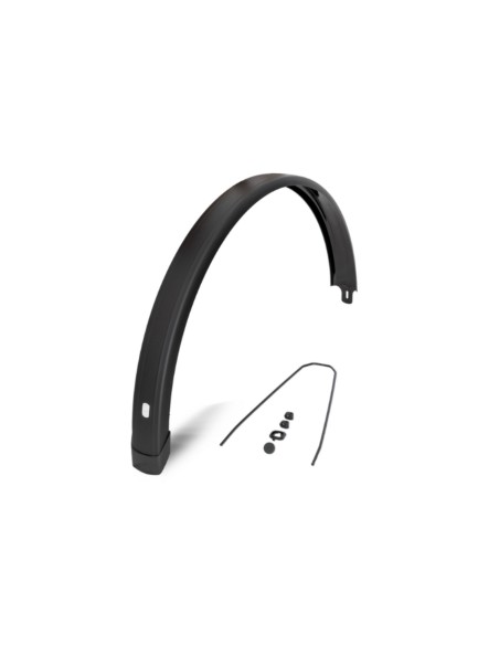 EF spatbord achter Tempo Square 28 inch 58mm zwart