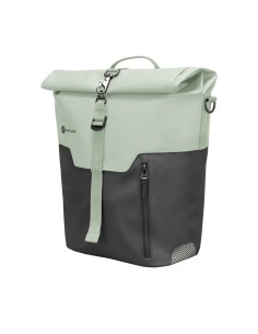 Racktime fietstas enkel Jerry zwart/pistachio 17L