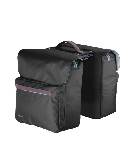 Racktime fietstas dubbel Ture 2.0 zwart 24-29L