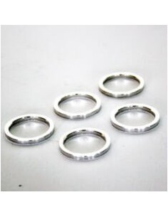 Zak balhoofd Spacer 1 1/8 3mm alu zilver (5)