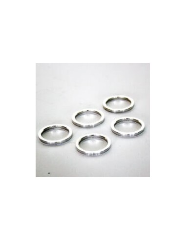 Zak balhoofd Spacer 1 1/8 3mm alu zilver (5)