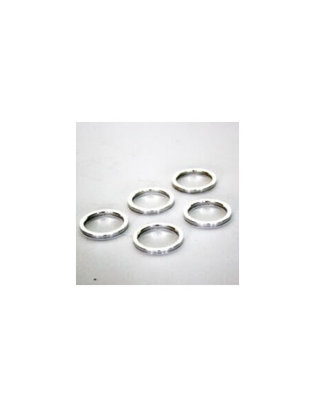Zak balhoofd Spacer 1 1/8 3mm alu zilver (5)