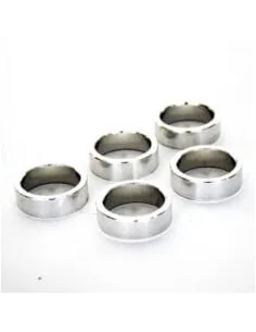 Zak balhoofd Spacer 1 1/8 10mm alu zilver (5)