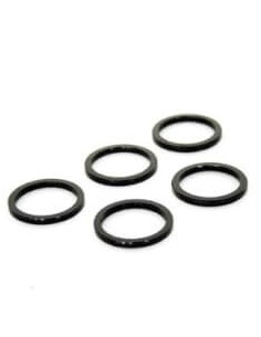 Zak balhoofd Spacer 1 1/8 3mm alu zwart (5)