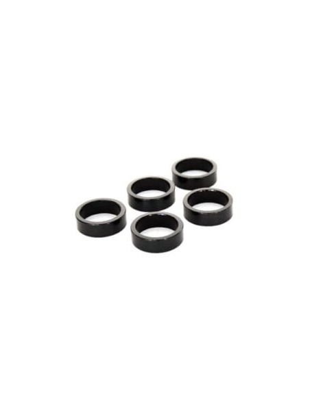 Zak balhoofd Spacer 1 1/8 10mm alu zwart (5)