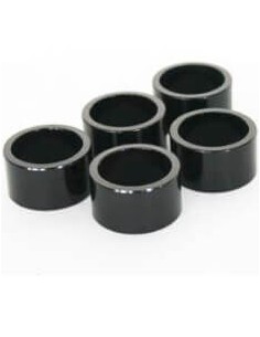 Zak balhoofd Spacer 1 1/8 20mm alu zwart (5)