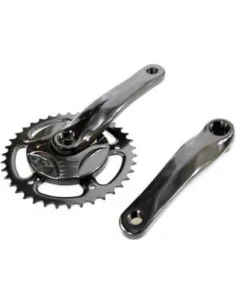 Crankstel 38t 152mm disc alu zwart