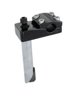 Stuurpen freestyle BMX 22.2mm zwart