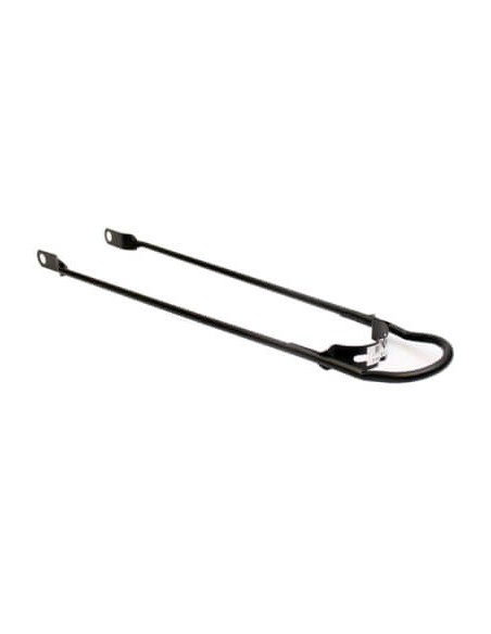 Spatbordstang achter bumper 28x1 1/2 mat zwart