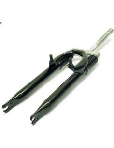 Verende voorvork 24 1 inch draad zwart