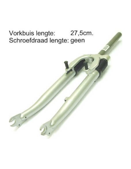 Verende voorvork 28 1 1/8 Ahead zilver