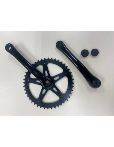Crankstel 44t 170 zwart