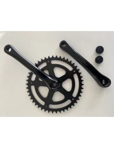 Crankstel 46t 170 zwart