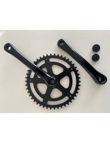 Crankstel 46t 170 zwart