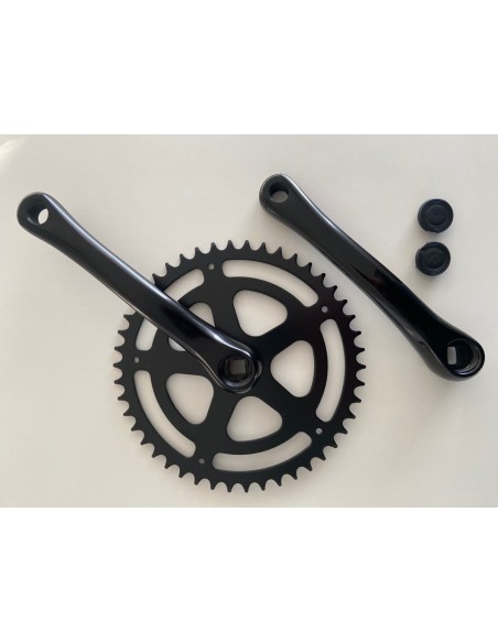 Crankstel 46t 170 zwart