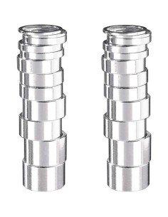 Ergotec balhoofd Spacerbox 1.1/8 zilver (24)