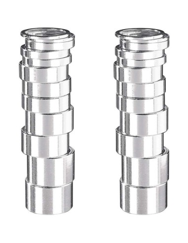 Ergotec balhoofd Spacerbox 1.1/8 zilver (24)