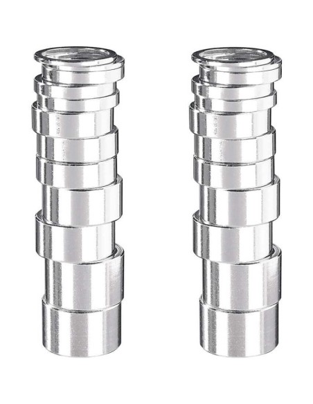 Ergotec balhoofd Spacerbox 1.1/8 zilver (24)