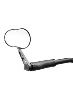 Ergotec spiegel M-99 aluminium E-nummer zwart zand