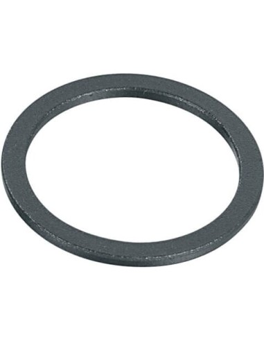 Ergotec balhoofd spacer 1 1/8 2mm zwart zand