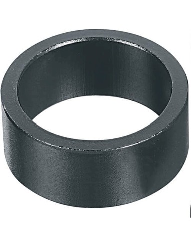 Ergotec balhoofd spacer 1 1/8 15mm zwart zand