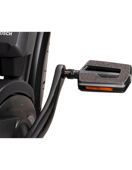 Ergotec pedaal asverlenger zwart